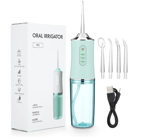 Irrigador Oral Portátil Dental USB Recarregável