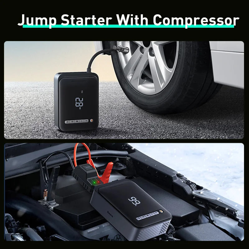 Jumper Baseus PowerPro: Sua Solução Completa para Emergências no Carro
