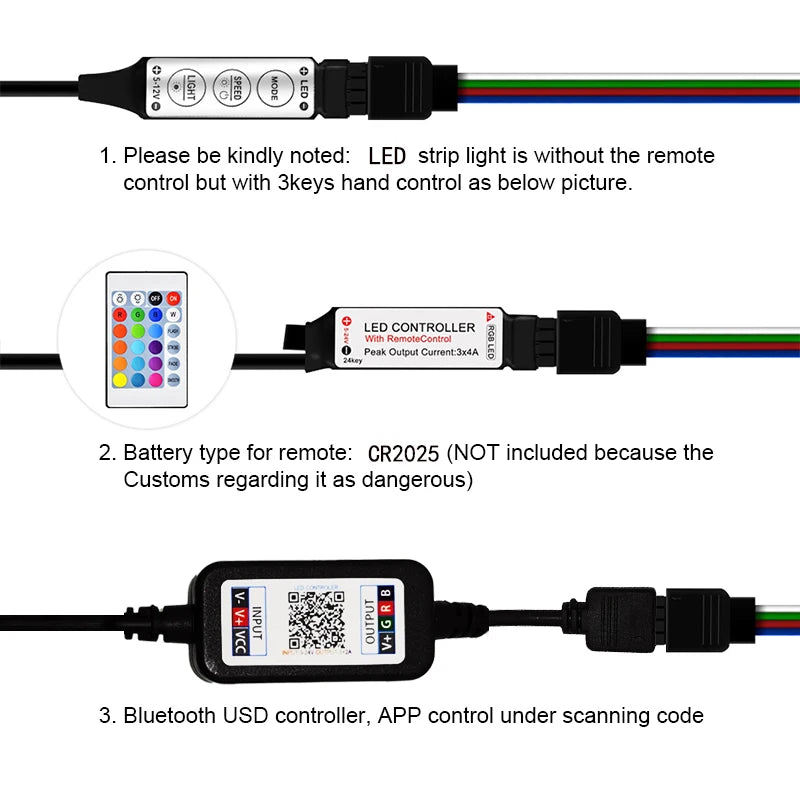 Luzes de Tira LED RGB da FRST: Transforme seu Espaço com Cores Vibrantes e Efeitos Personalizados